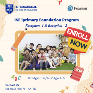 ISE iPrimary Foundation Program ” Reception -1″ & ” Reception – 2″